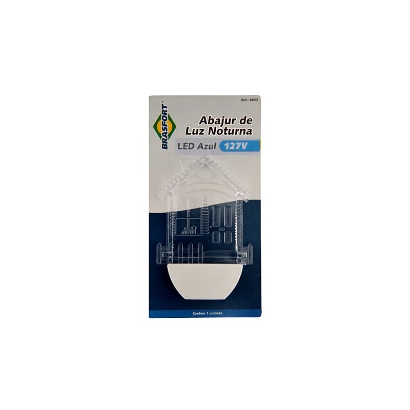 ABAJUR LUZ NOTURNA CASA 127V LED BR 8687 ABAJUR LUZ NOTURNA CASA 127V LED BR 8687