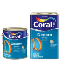 TINTA ACRÍLICA DECORA SEDA CORAL