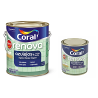 TINTA RENOVA AZULEJOS & MUITO MAIS BRILHANTE BRANCO NEVE CORAL