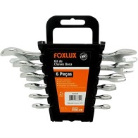 JOGO CHAVE COMBINADA 6 PEÇAS 8-17MM FOXLUX