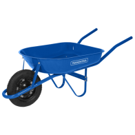 CARRINHO DE MÃO C/ PNEU E CÂMARA 50L AZUL TRAMONTINA