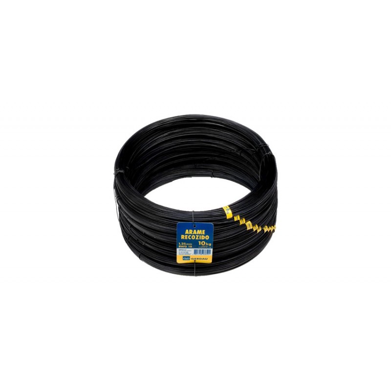 ARAME QUEIMADO RECOZIDO 1KG BWG18 1,25MM GERDAU ARAME QUEIMADO RECOZIDO 1KG BWG18 1,25MM GERDAU