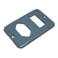 PLACA CONJUGADO 1X1 CONDULETE TIGRE