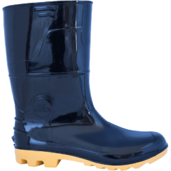 BOTA PVC KADESH PRETA/AMARELA