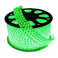 MANGUEIRA CHATA LED 127V VERDE 6MM METRO