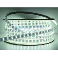 MANGUEIRA CHATA DUPLA LED 127V BRANCO FRIO 6500K 6MM METRO