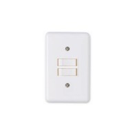 INTERRUPTOR 2 SEÇÕES PARALELO (THREE WAY) STYLUS ILUMI