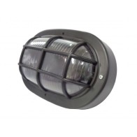 LUMINÁRIA TARTARUGA PRETA PVC E27/60W ILUMI