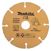 DISCO SEGMENTADO P/ MADEIRA EM TUNGSTÊNIO MAKITA