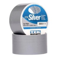 FITA ADESIVA SILVER TAPE PRATA 48mmX5m TEKBOND