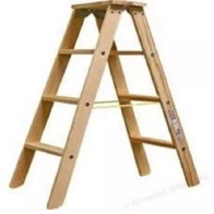 ESCADA DE ABRIR C/ PATAMAR 04 DEGRAUS 1,3M