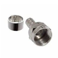 CONECTOR CABO COAXIAL RG6 ANILHA