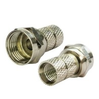 CONECTOR CABO COAXIAL ROSCA RG6 UNIDADE