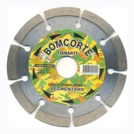 DISCO DIAMANTADO CORTE SEGMENTADO SECO 41/2X20MM COMBATT BOMCORTE