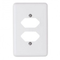 PLACA 4X2 TOMADA DUPLA STYLUS ILUMI