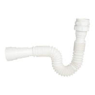 SIFÃO SANFONADO UNIVERSAL BRANCO PLASTILIT