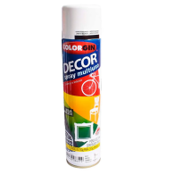 TINTA SPRAY DECOR BRANCO BRILHANTE COLORGIN