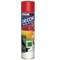 TINTA SPRAY DECOR VERMELHO COLORGIN