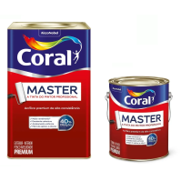 TINTA ACRÍLICA CORAL MASTER BRANCO NEVE CORAL