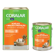 TINTA CORALAR +BRILHO E PROTEÇÃO BRANCO NEVE CORAL