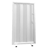 PORTA SANFONADA 2,10x80CM CINZA