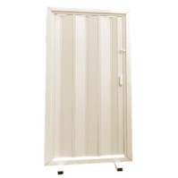 PORTA SANFONADA 2,10x80CM BEGE
