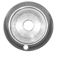 BACIA DAKO DIPLOMATA ARO C/ AUTOMÁTICO PEQUENO ALUMÍNIO