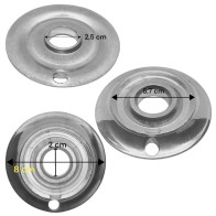 BACIA DAKO/GE GRANDE - FURO GRANDE - ALUMÍNIO