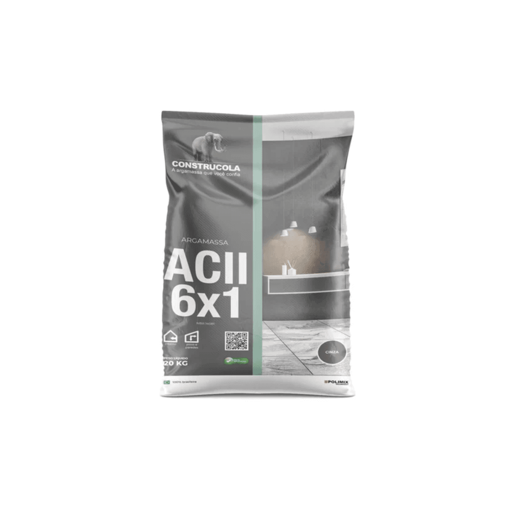 ARGAMASSA 6 EM 1 PISO SOBRE PISO CINZA CONSTRUCOLA